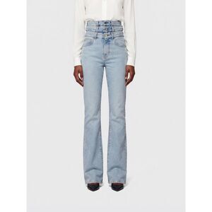 Fiorucci Jeans Woman Gnawed Blue